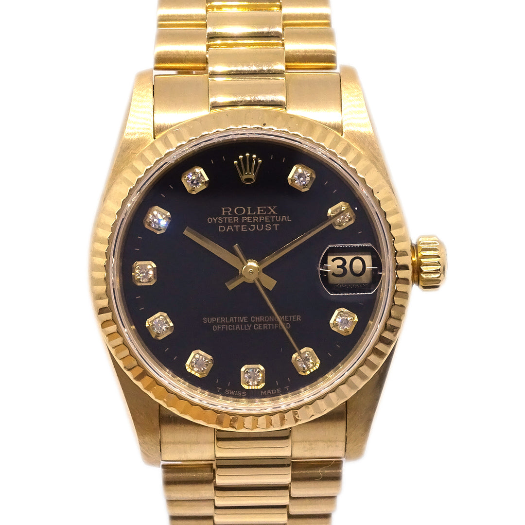 Rolex Oyster Perpetual Datejust 29mm Watch Ref.68278G 18KYG