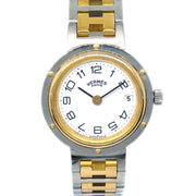 Hermes Clipper Quartz Watch SS