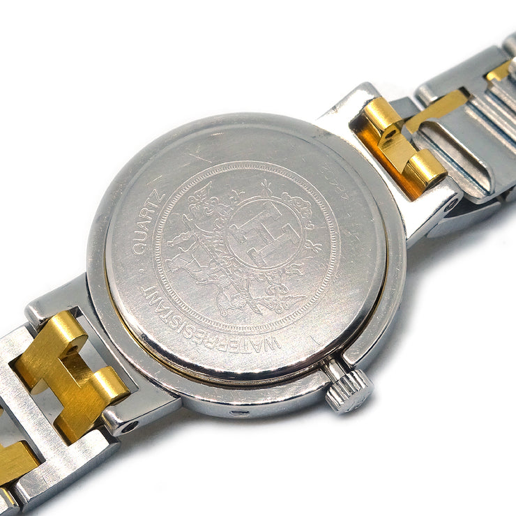 Hermes Clipper Quartz Watch SS