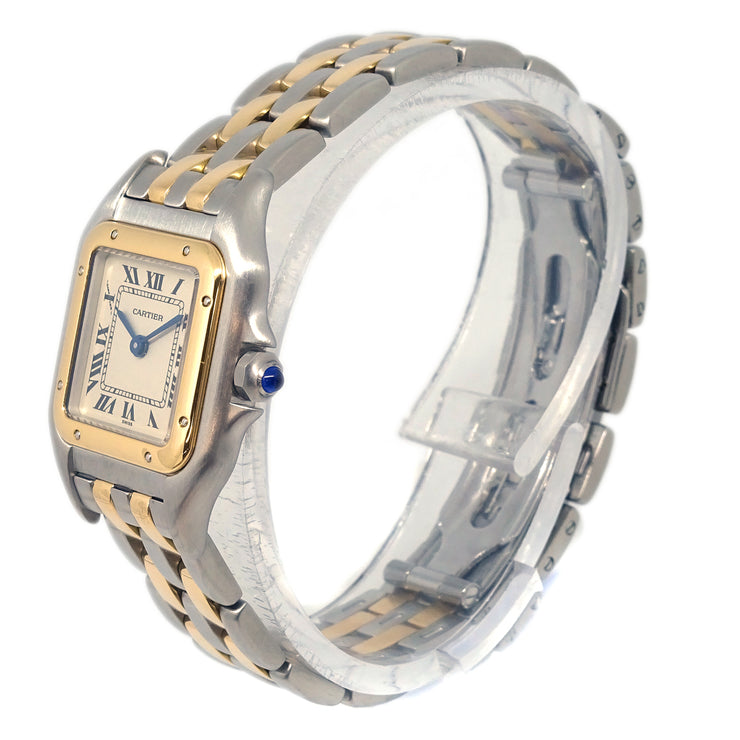 Cartier Panthere SM Quartz Watch SS 18KYG