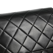 Chanel Black Lambskin Chain Shoulder Bag