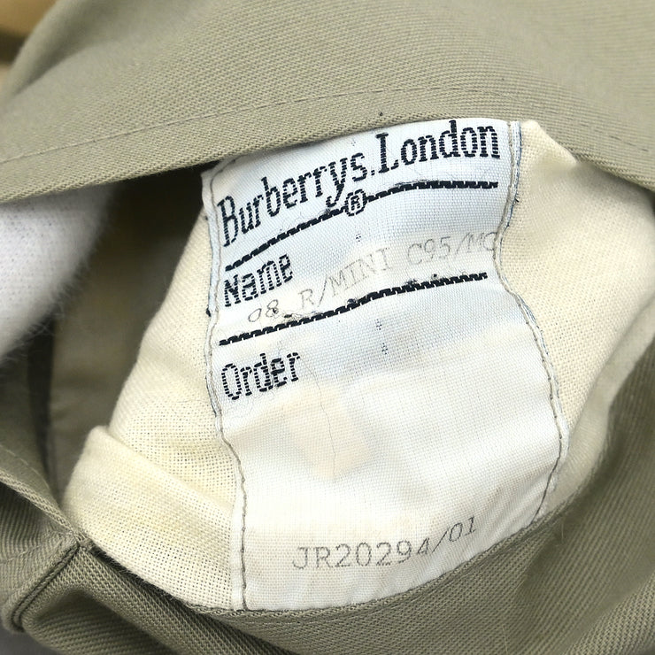 Burberrys Trench Coat Khaki #08R/MINI