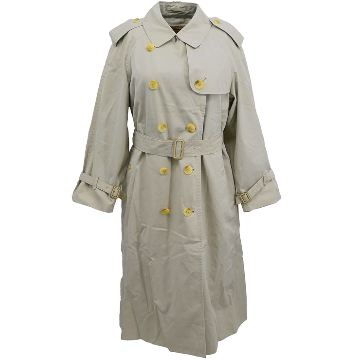 Burberrys Trench Coat White #7AR