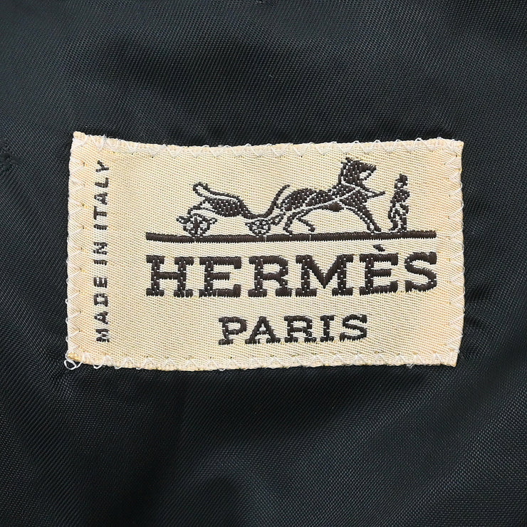 Hermes Single Breasted Jacket Gray #52