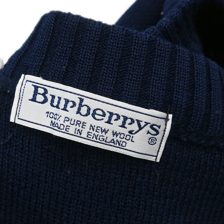 Burberrys Sweater Top Navy