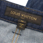 Louis Vuitton Denim Long Pants Blue #34