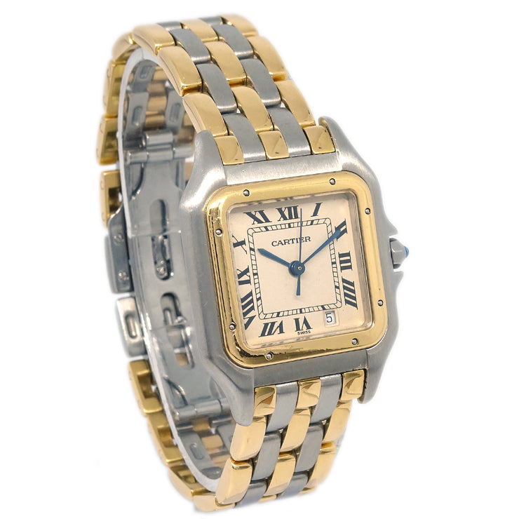 Cartier Panthere MM Quartz Watch SS 18KYG