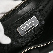 Prada Black Nylon 2way Shoulder Handbag