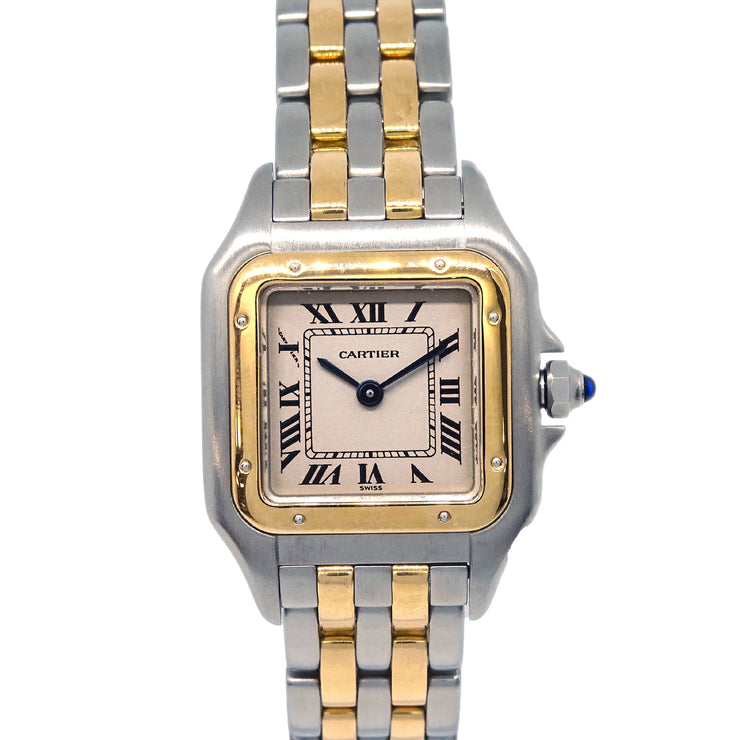 Cartier Panthere SM Quartz Watch SS 18KYG