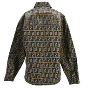 Fendi Zucca Jacket Brown #42