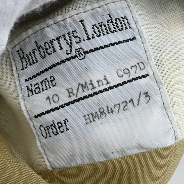 Burberrys Trench Coat Beige #10/R/Mini