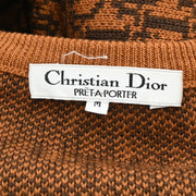 Christian Dior Trotter Sweater Brown #M