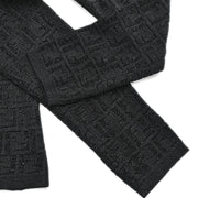 Fendi Zucca Cardigan Black