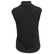 Fendi Zucca Sleeveless Top Black