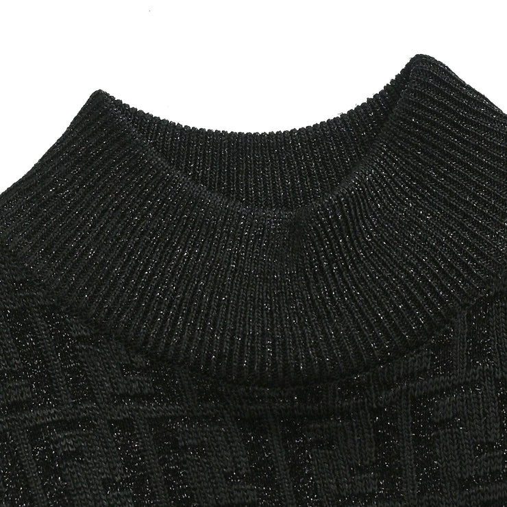 Fendi Zucca Sleeveless Top Black