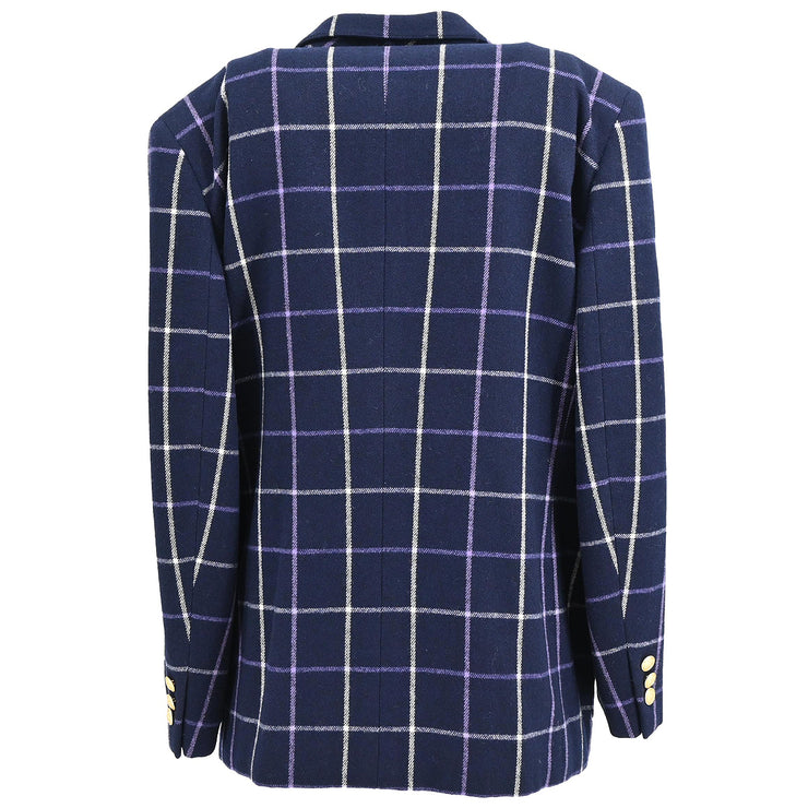 Burberrys Double Breasted Jacket Navy #11AR