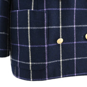 Burberrys Double Breasted Jacket Navy #11AR