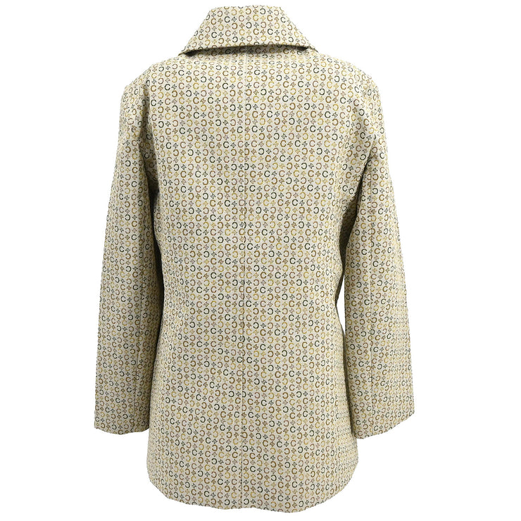 Celine Single Breasted Jacket Beige #40