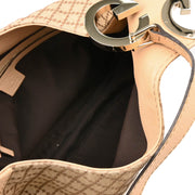 Gucci Beige Guccissima Charlotte Hobo Shoulder Bag