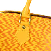 Louis Vuitton 1996 Yellow Epi Alma Handbag M52149