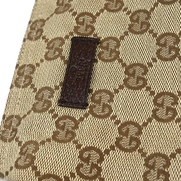 Gucci Brown Canvas GG Shoulder Bag