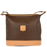 Celine Brown Macadam Shoulder Bag