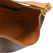 Celine Brown Macadam Shoulder Bag