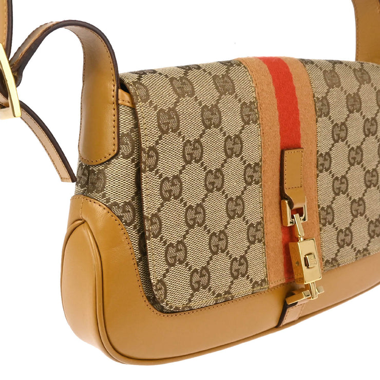 Gucci Brown GG Jackie Handbag