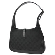 Gucci Black GG Jackie Handbag