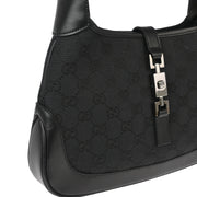 Gucci Black GG Jackie Handbag