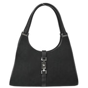 Gucci Black GG Jackie Hobo Handbag