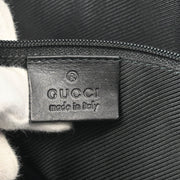 Gucci Black GG Jackie Hobo Handbag