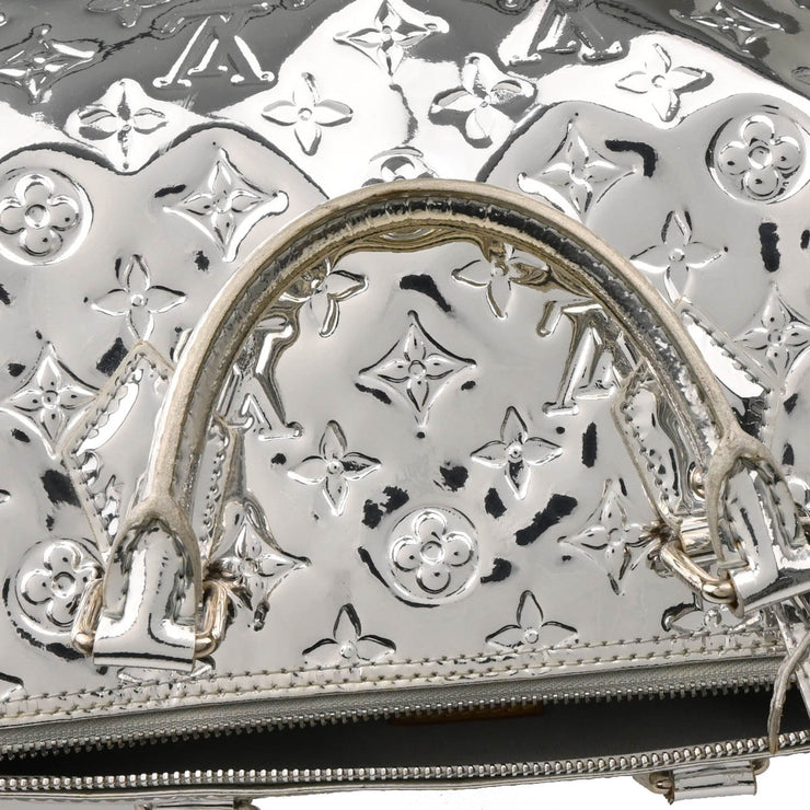 Louis Vuitton 2006 Silver Monogram Miroir Speedy 35 Handbag M95271