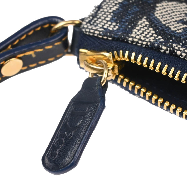 Christian Dior 2004 Navy Trotter Saddle Handbag