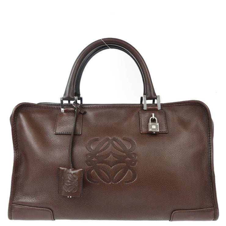 Loewe Brown Amazona 36 Handbag