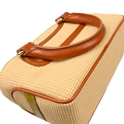 Celine Beige Canvas Boogie Bag Handbag