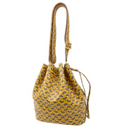 Hermes 1993 Yellow Zebra Market PM Shoulder Bag