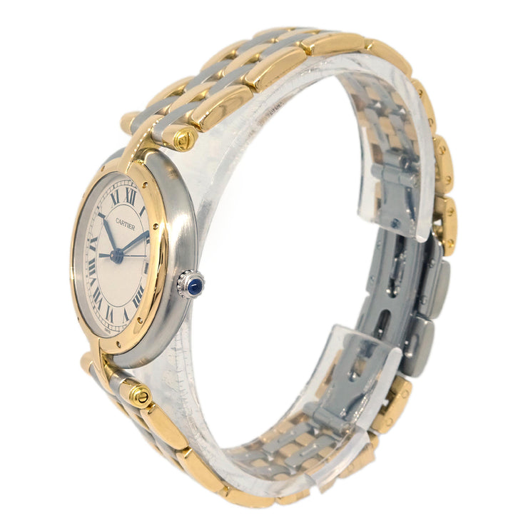 Cartier Panthere Vendome LM Quartz Watch SS 18KYG