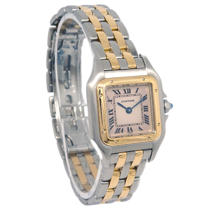 Cartier Panthere SM Quartz Watch SS 18KYG