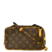 Louis Vuitton 2006 Monogram Marly Bandouliere Crossbody Bag M51828