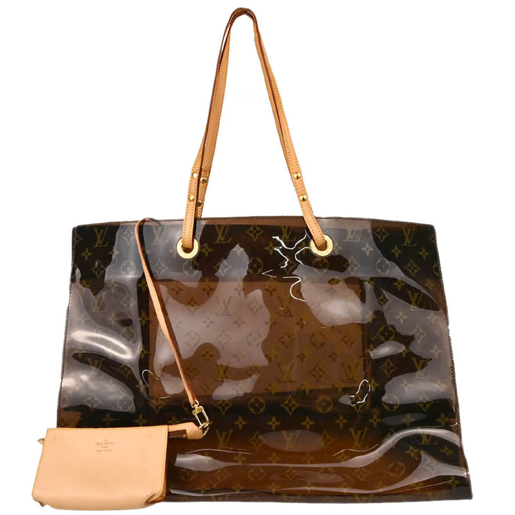 Louis Vuitton 2000 Monogram Vinyl Cabas Cruise Tote Bag M50500