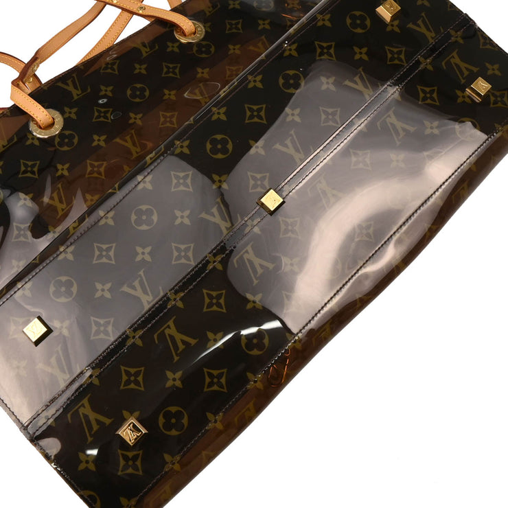 Louis Vuitton 2000 Monogram Vinyl Cabas Cruise Tote Bag M50500