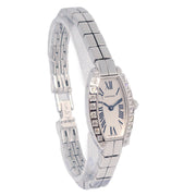 Cartier Lanieres Tonneau Quartz Watch Ref.WJ2004W3 18KWG Diamond