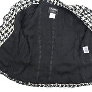 Chanel 2008 Single Breasted Jacket Black #44