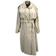 Burberrys Trench Coat White #9AR