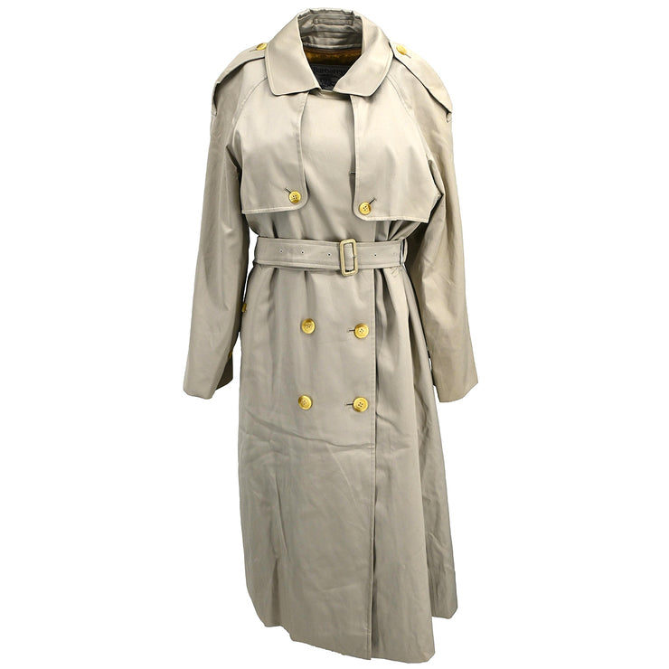 Burberrys Trench Coat White #9AR