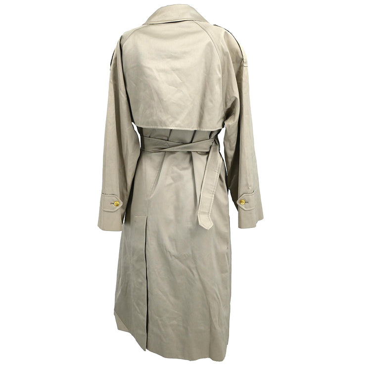 Burberrys Trench Coat White #9AR