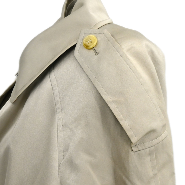 Burberrys Trench Coat White #9AR