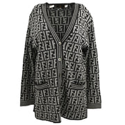 Fendi Zucca Cardigan Gray #42