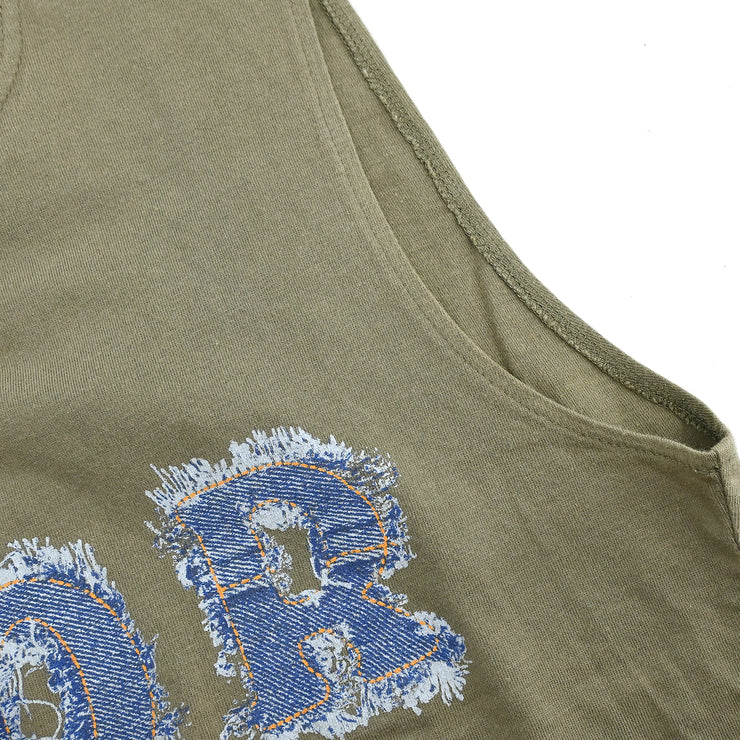 Christian Dior 2003 Sleeveless Top Khaki #42